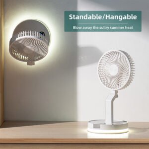 foldable desktop fan